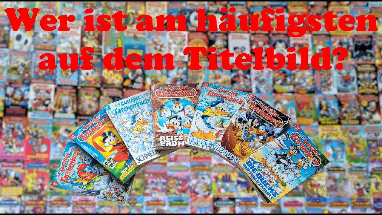 Welcher Charakter ist am häufigsten auf dem Titelbild zu sehen? | Donald Duck & Co.