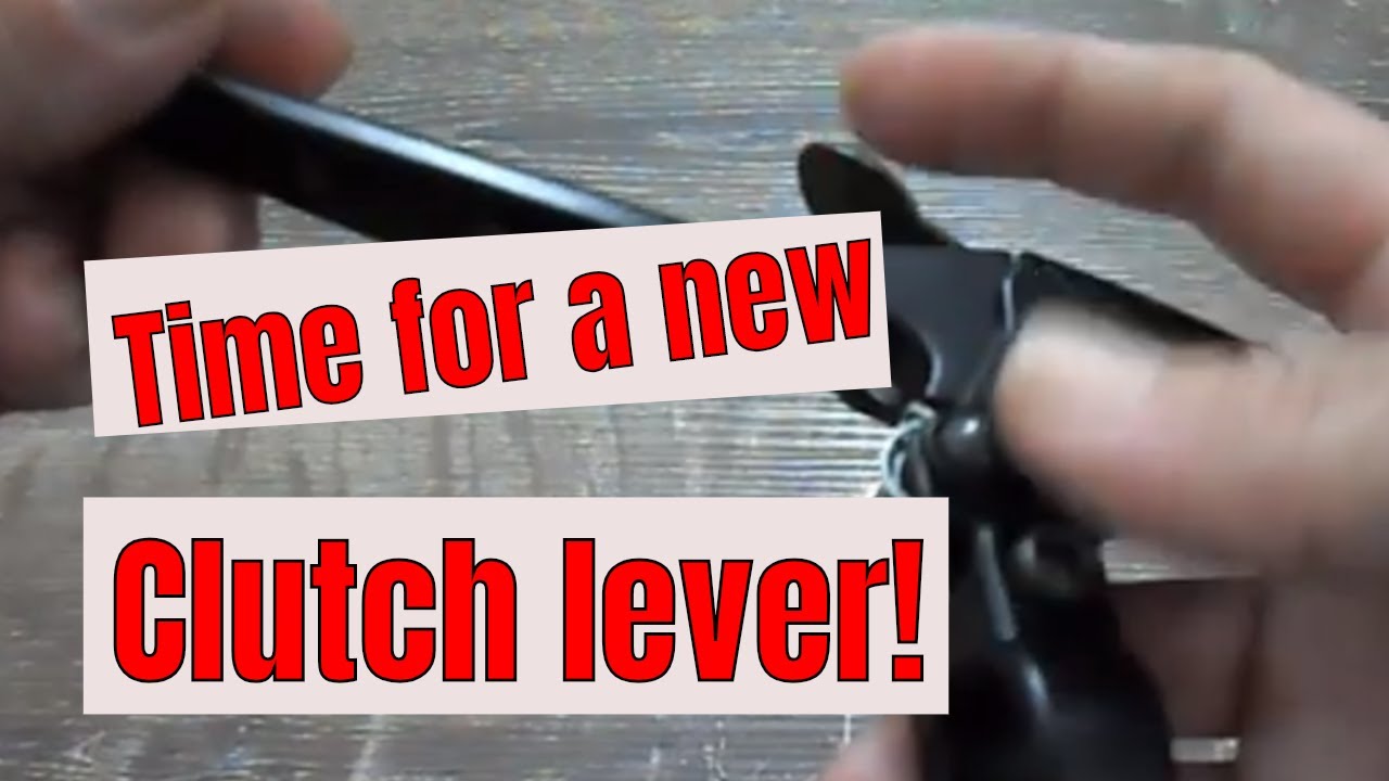 Clutch lever replacement.