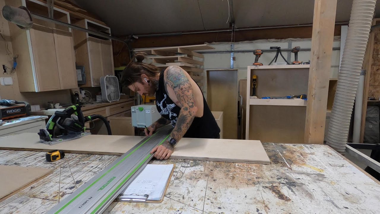 Laundry Room Custom Cabinet Build