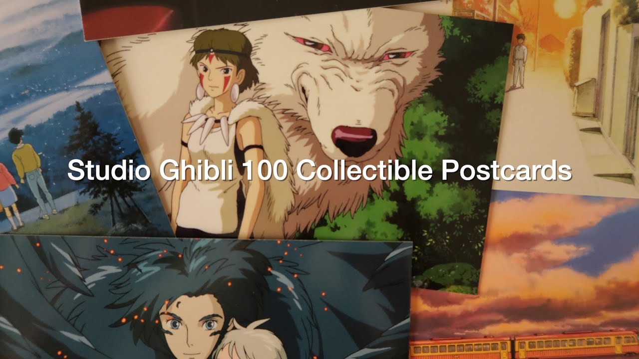 Studio Ghibli 100 Collectible Postcards | Showcase