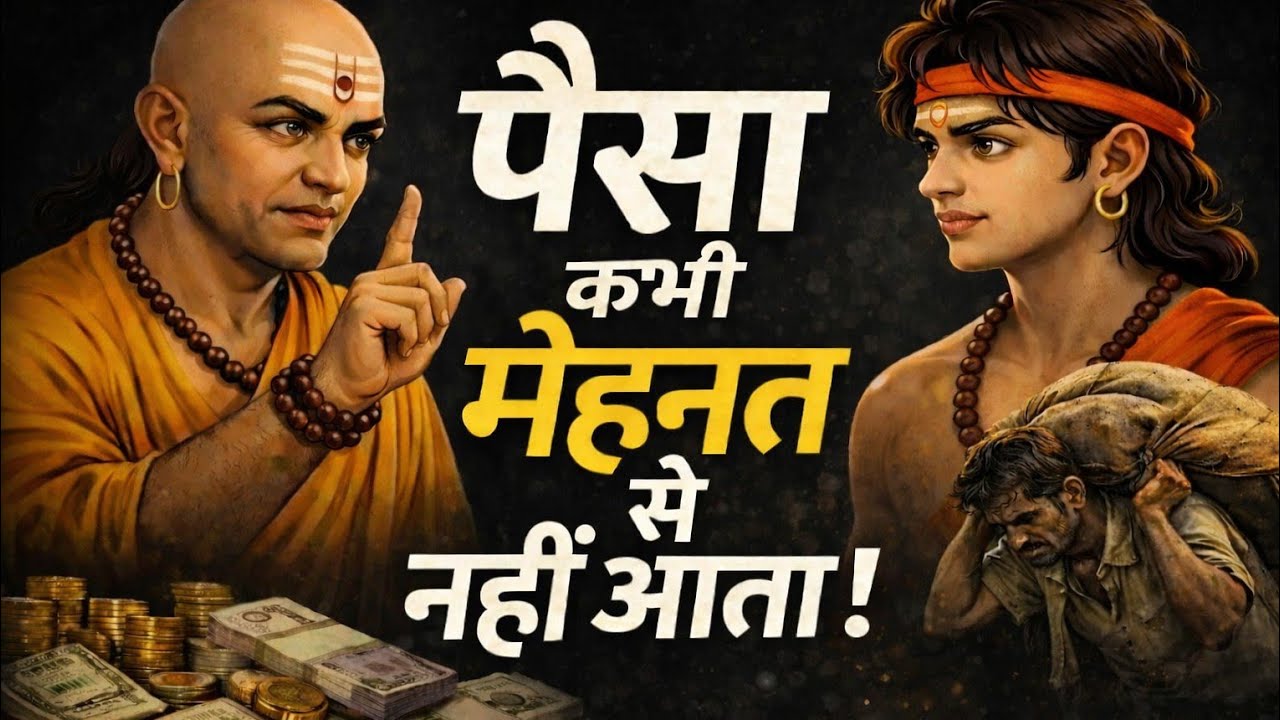पैसा सिर्फ मेहनत से नहीं आता | चाणक्य नीति की 7 बड़ी बातें | Chanakya Niti Motivation