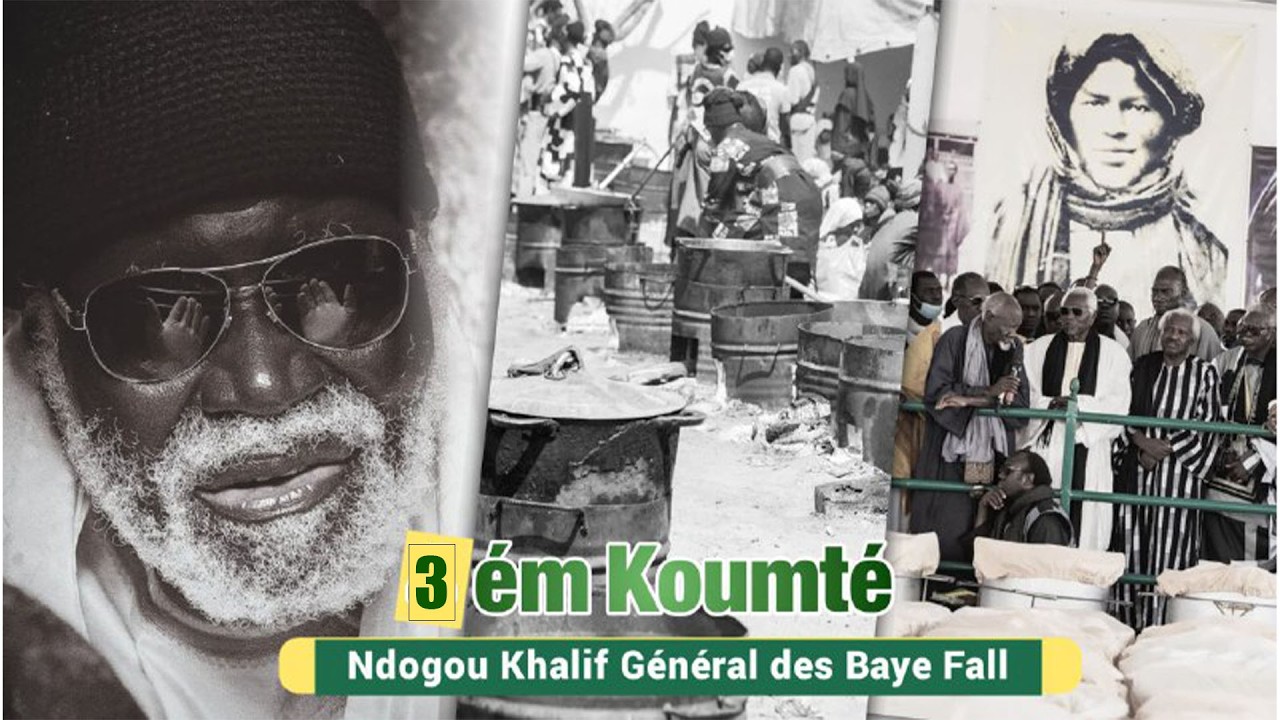 🔴En Direct de Touba - 3èm Koumté Ndogou Serigne Amdi khady Fall - Baye Fall gua ...