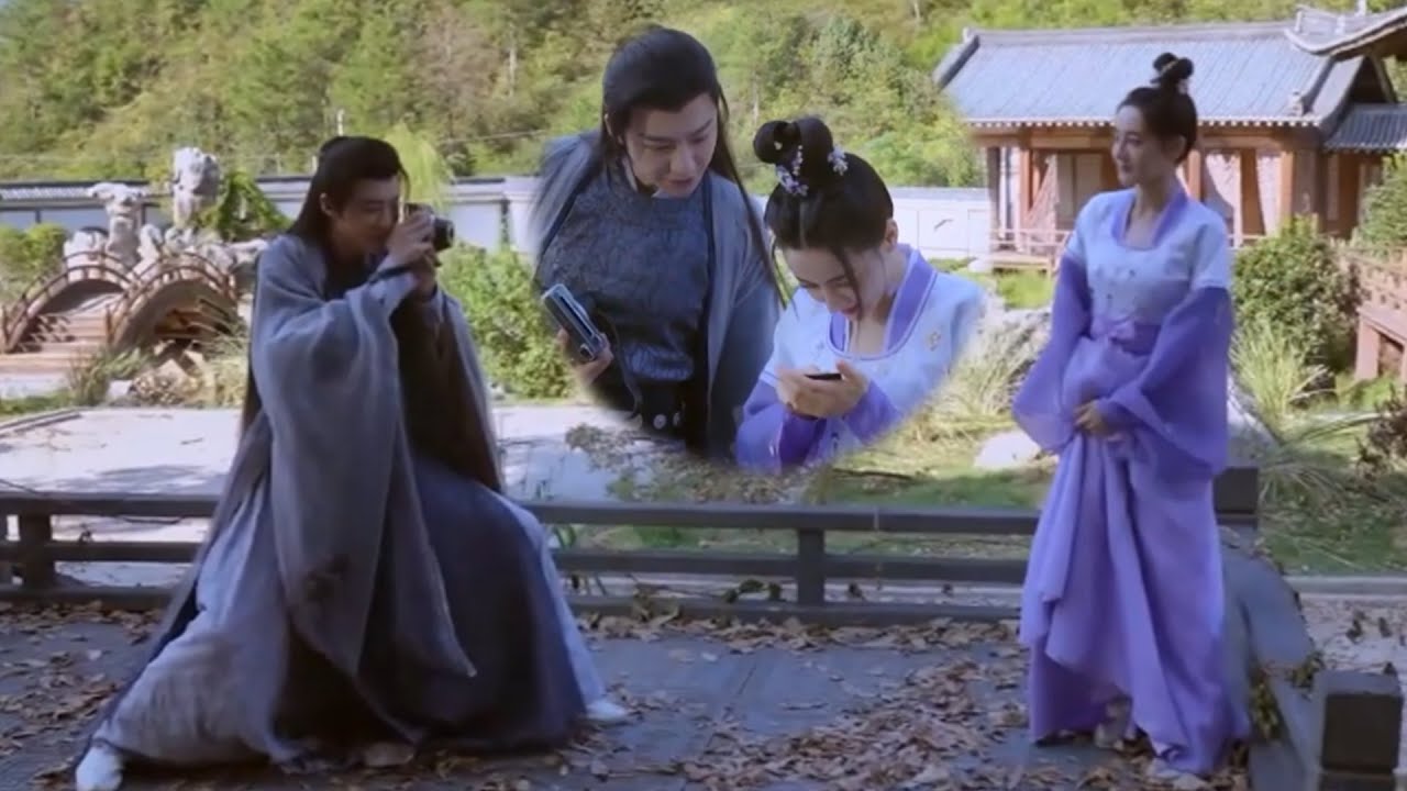 【花絮】劉宇寧給迪麗熱巴拍照，熱巴驗收成果後立馬把照片給龔俊看！【安乐传 The Legend of Anle】#迪丽热巴 #龚俊