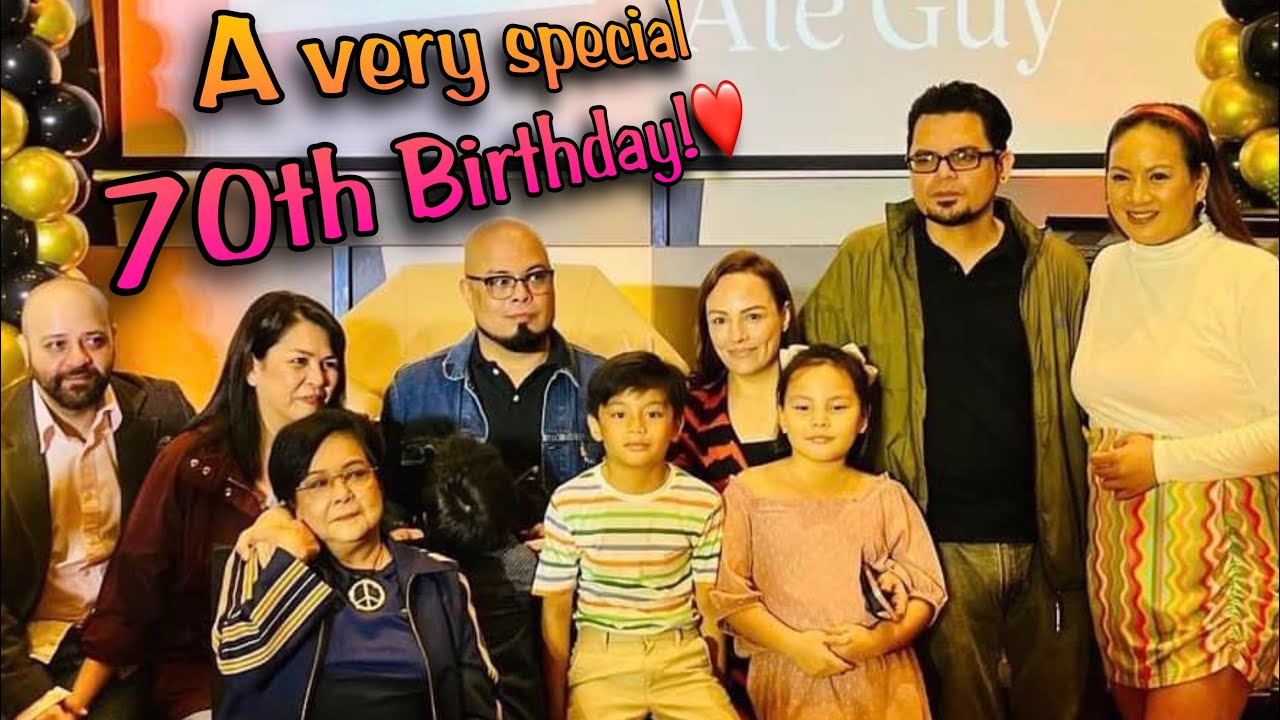A very special 70th Birthday!
