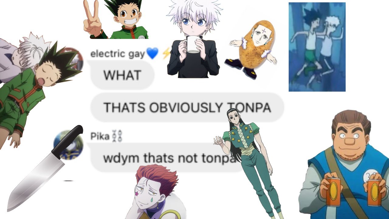 HXH TEXTS - Tonpa attempts to babysit Killua and Gon ft. Milluki for a hot second || REUPLOAD