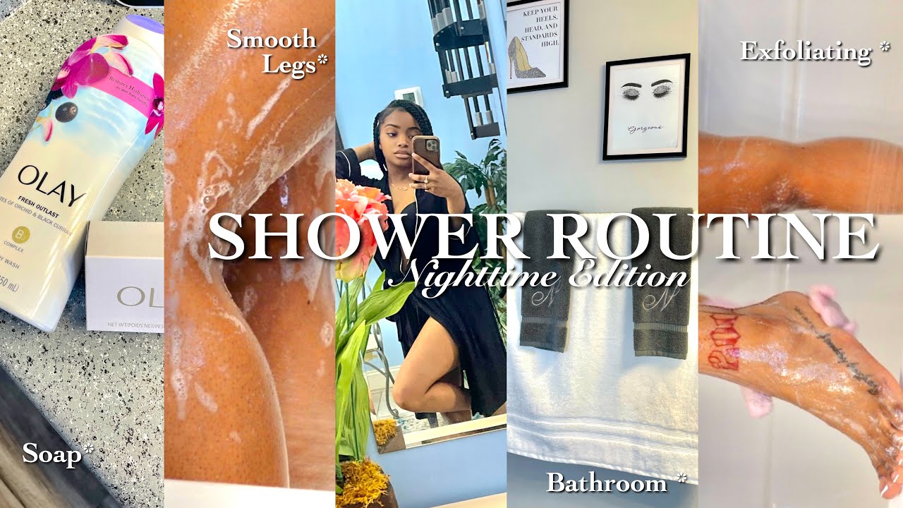MY BLACK GIRL | SELF CARE | SHOWER ROUTINE 2023 | FEMININE HYGIENE + SKIN CARE + More | It’s Nu Nu
