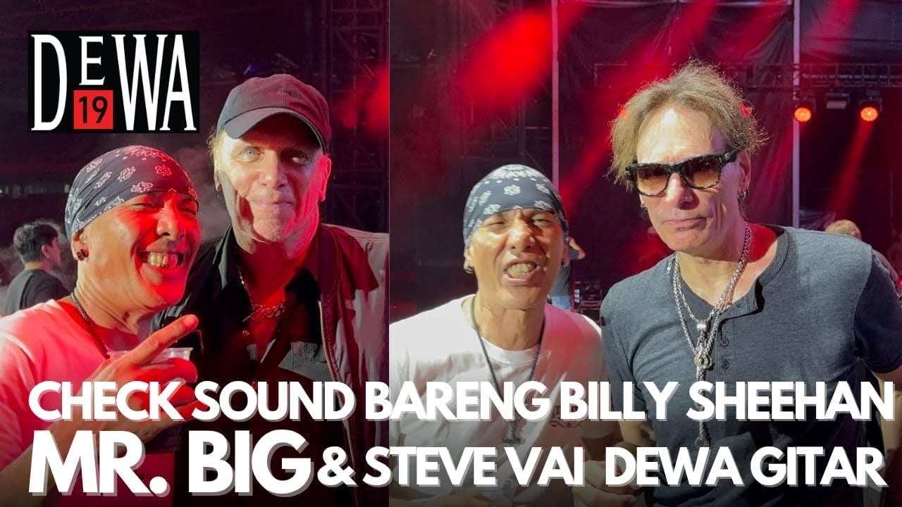 DEWA19 ALLSTAR 2.0 🔥 SOUNDCHECK DEWA 19 WITH ROCK LEGENDS ‼️‼️