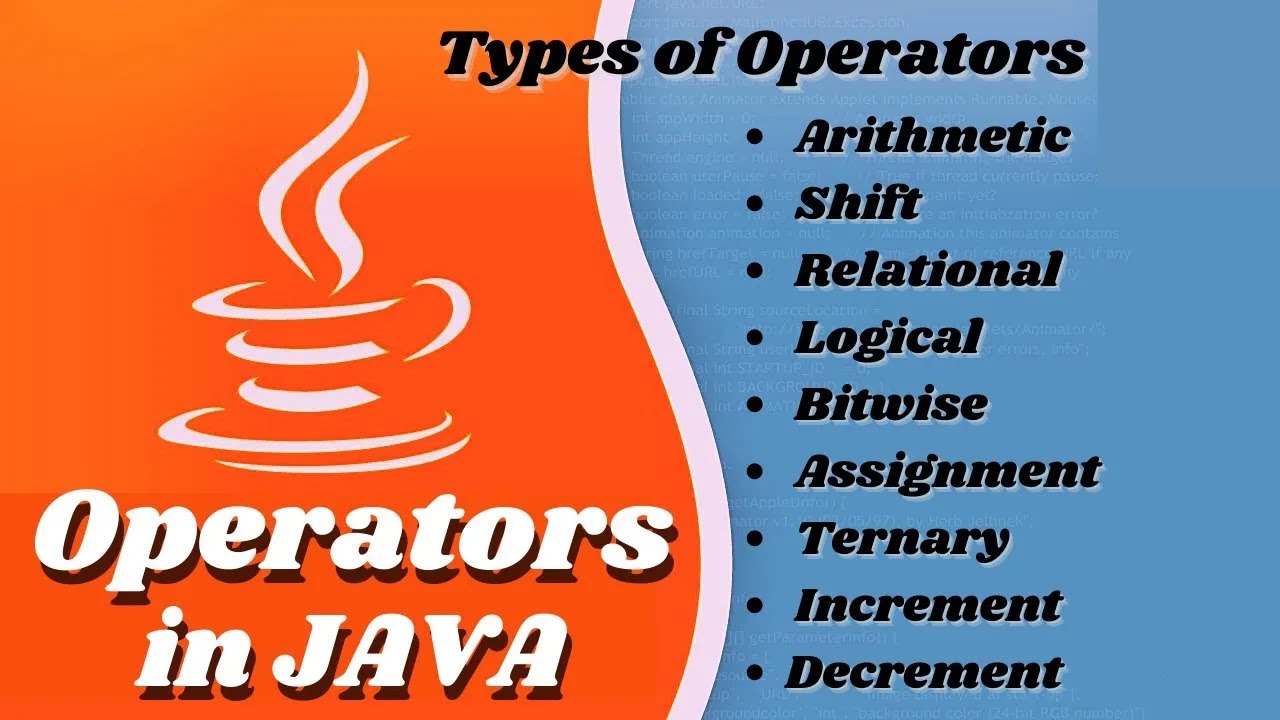 Operators in Java (In HINDI) || Types of Operators in Java - in Details
