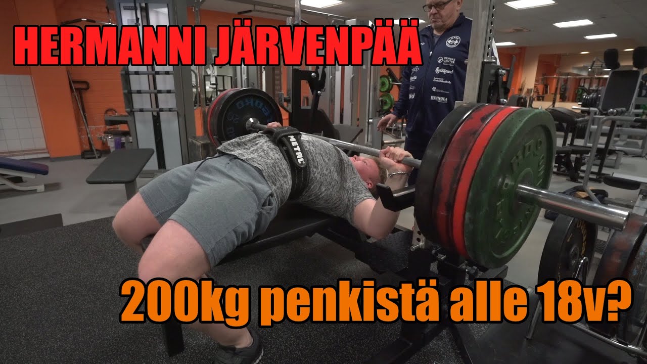 200kg penkistä alle 18v? | Hermanni Järvenpää haastattelu | 2020