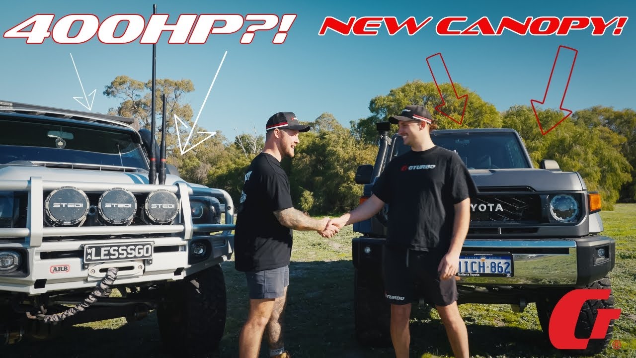 GDJ79 Canopy Dream Build + 400HP VDJ79 Monster!
