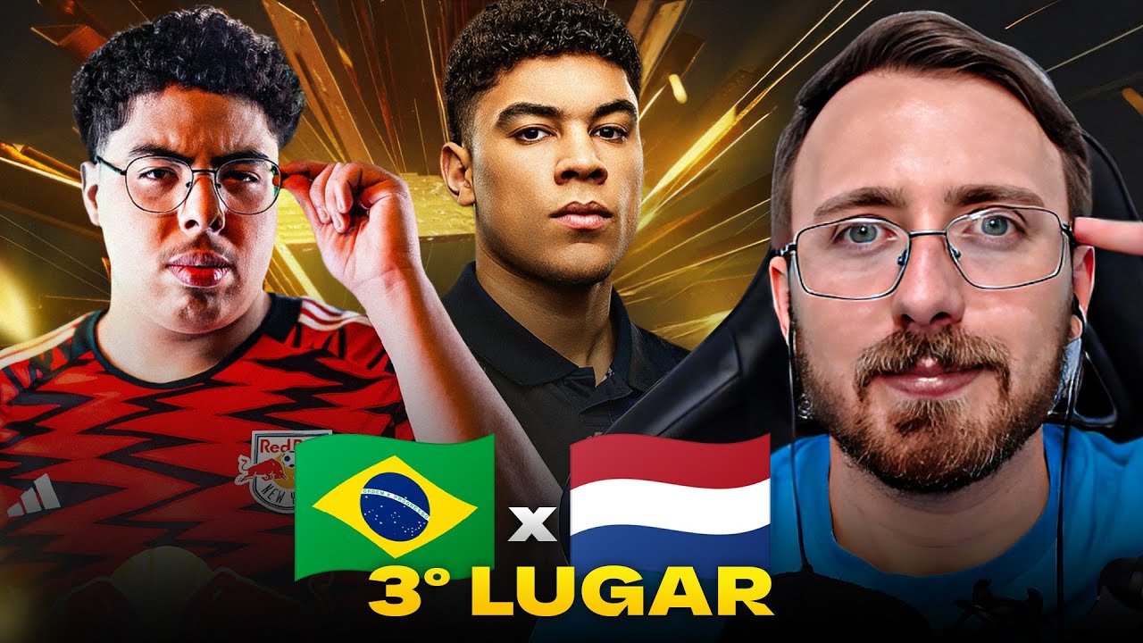 🇧🇷 GUIBARROS vs LEVI DE WEERD 🇳🇱 PELO 3º LUGAR NA E-WORLD CUP | EAFC 25
