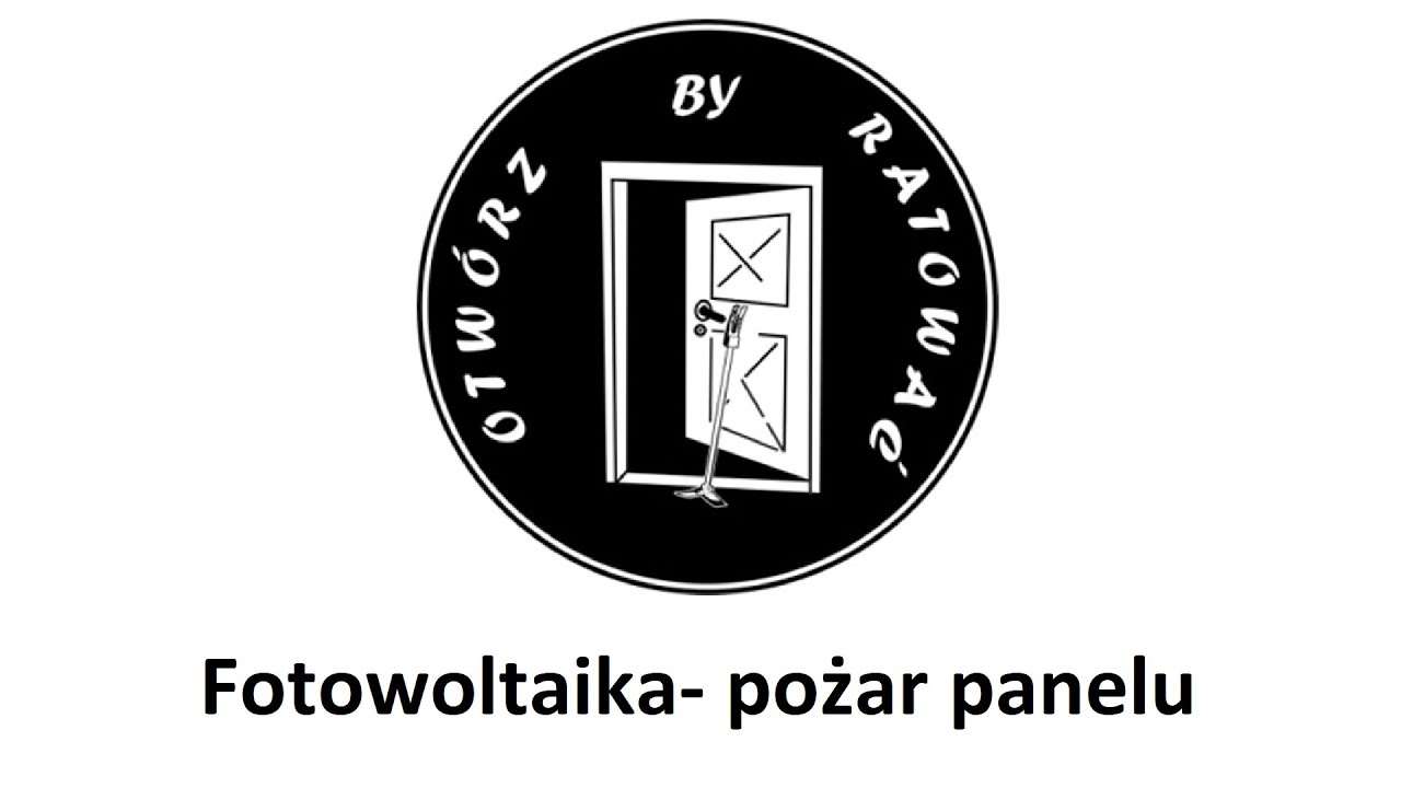 Pożar panelu fotowoltaicznego