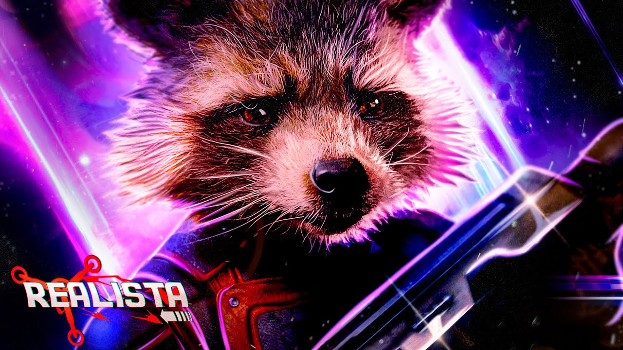 Além do Céu - Rocket Racoon (Guardiões da Galáxia) | Realista