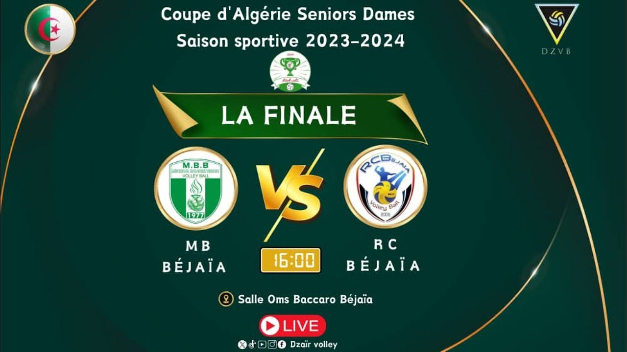 MB BÉJAÏA vs RC BÉJAÏA - 29/06/2024