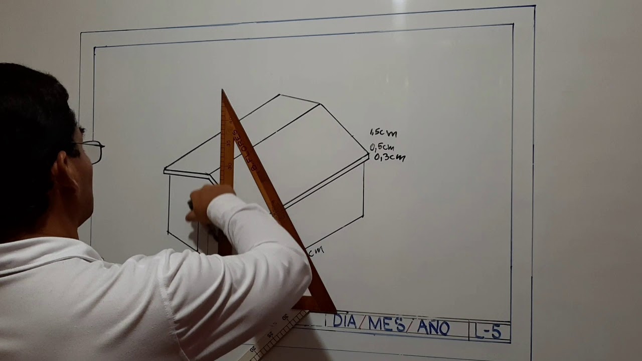 Vídeo Isométrico: dibujar una casa