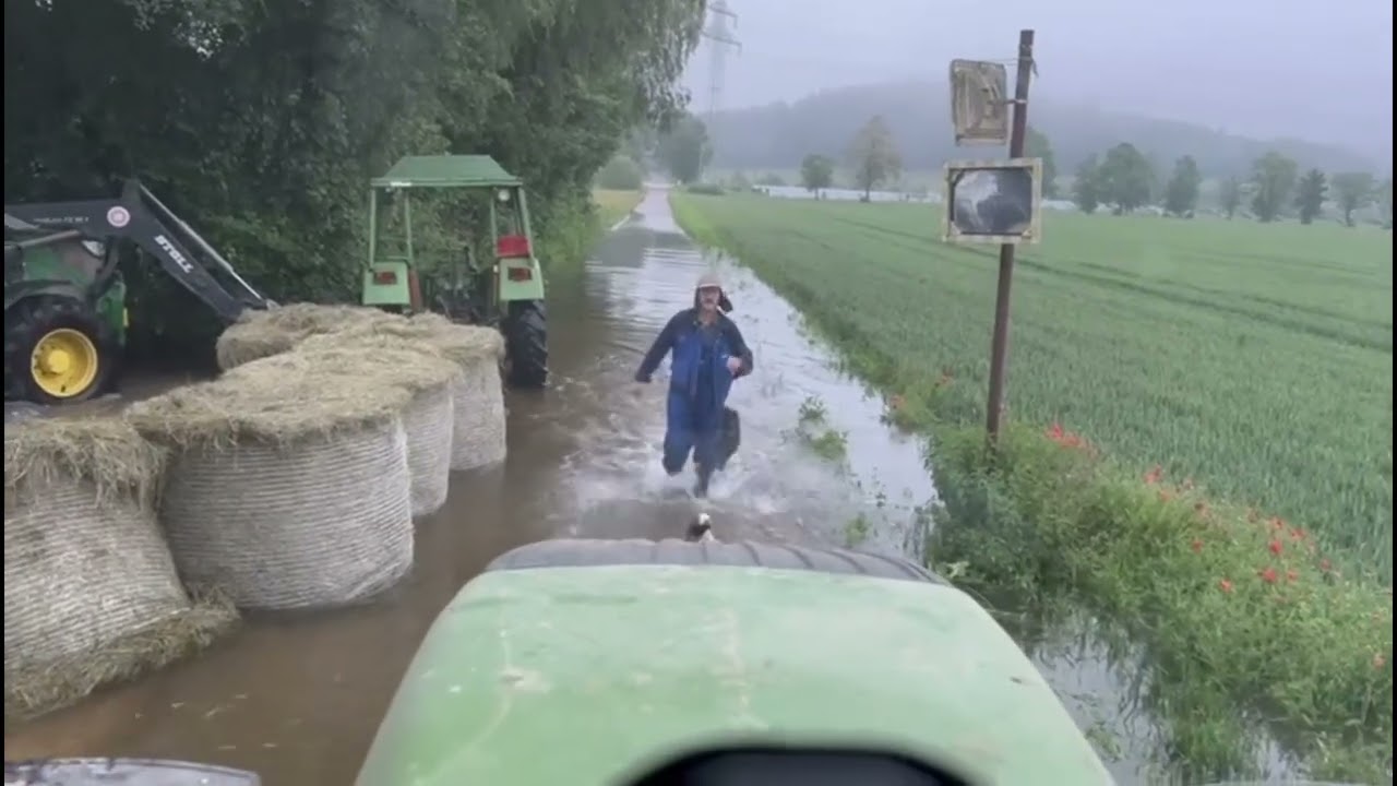 Hochwasser Offingen Georgsweilerhof 2024