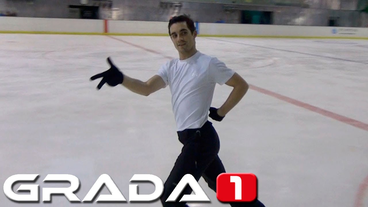 Patinaje sobre hielo, entrenamiento con Javier Fernández