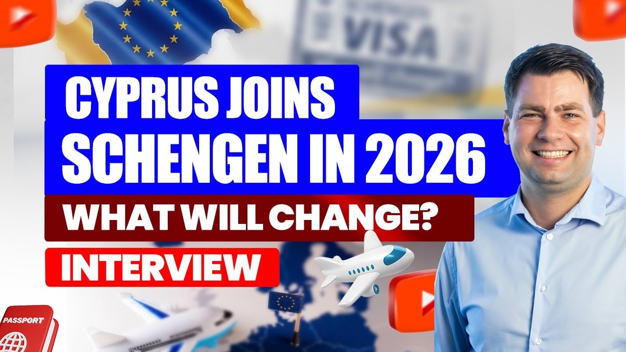 Cyprus joins schengen in 2026 - what will change? Interview #schengencyprus #cyprusnews