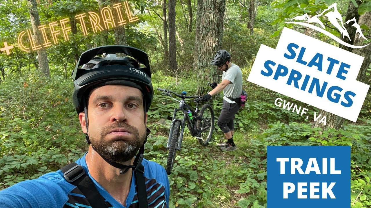 Slate Springs (Red Diamond) & Cliff Trail - George Washington National Forest Trail Peek