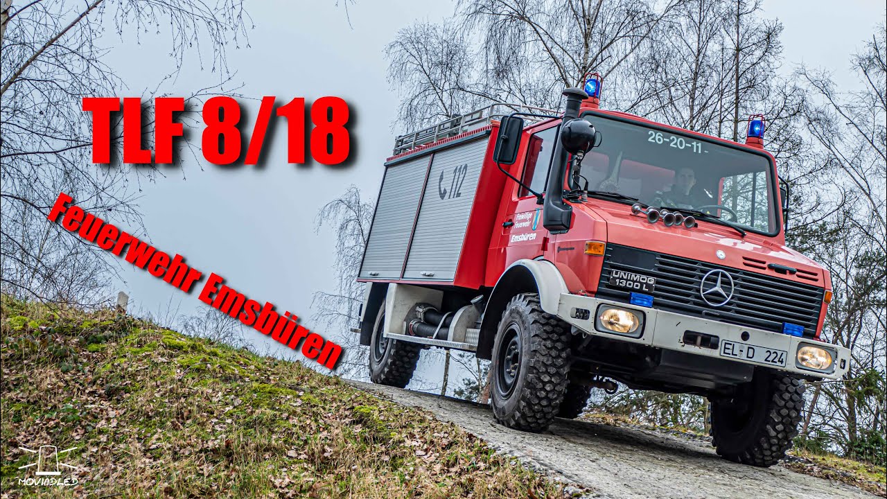 TLF 8/18 Freiwillige Feuerwehr Emsbüren Unimog