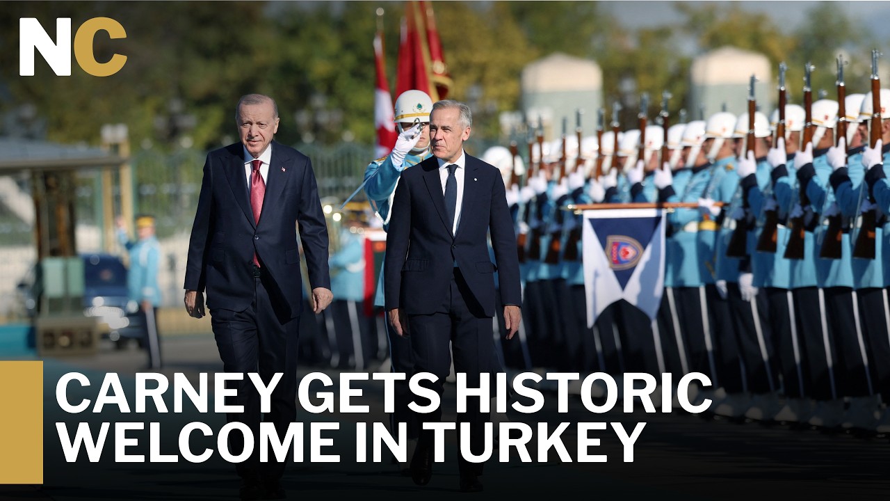 Canadian Prime Minister Mark Carney Honored At Presidential Palace By Recep Tayyip Erdoğan | AC1F