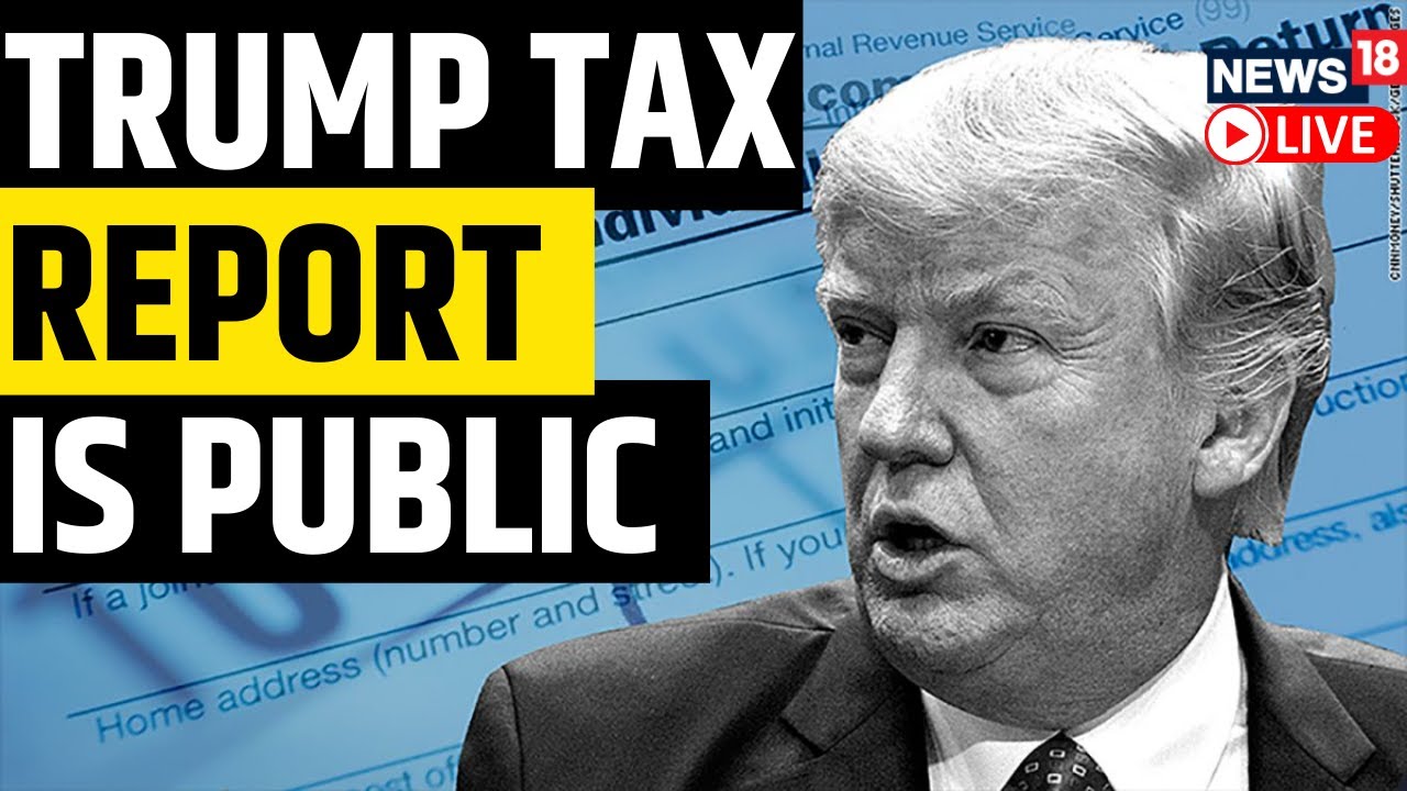Trump&rsquo;s Tax Returns Released By House Ways And Means Committee | Donald Trump | USA News Live