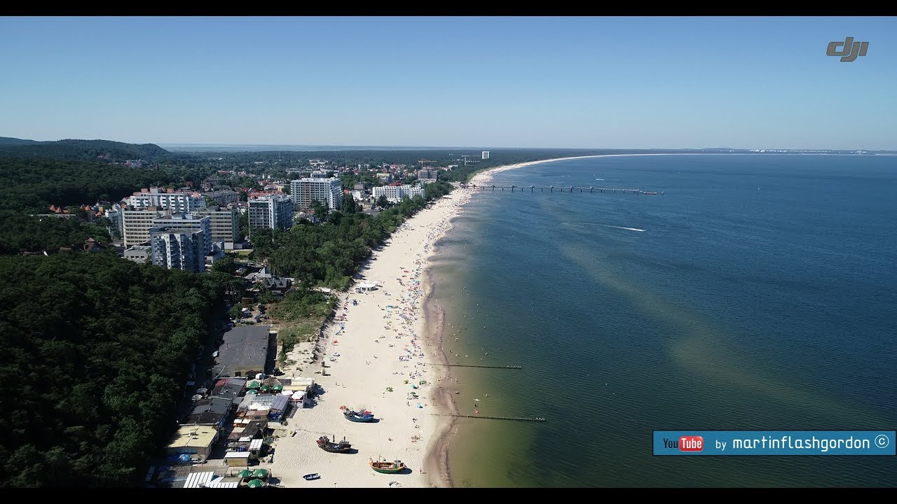 Międzyzdroje z drona | 30 czerwca 2019