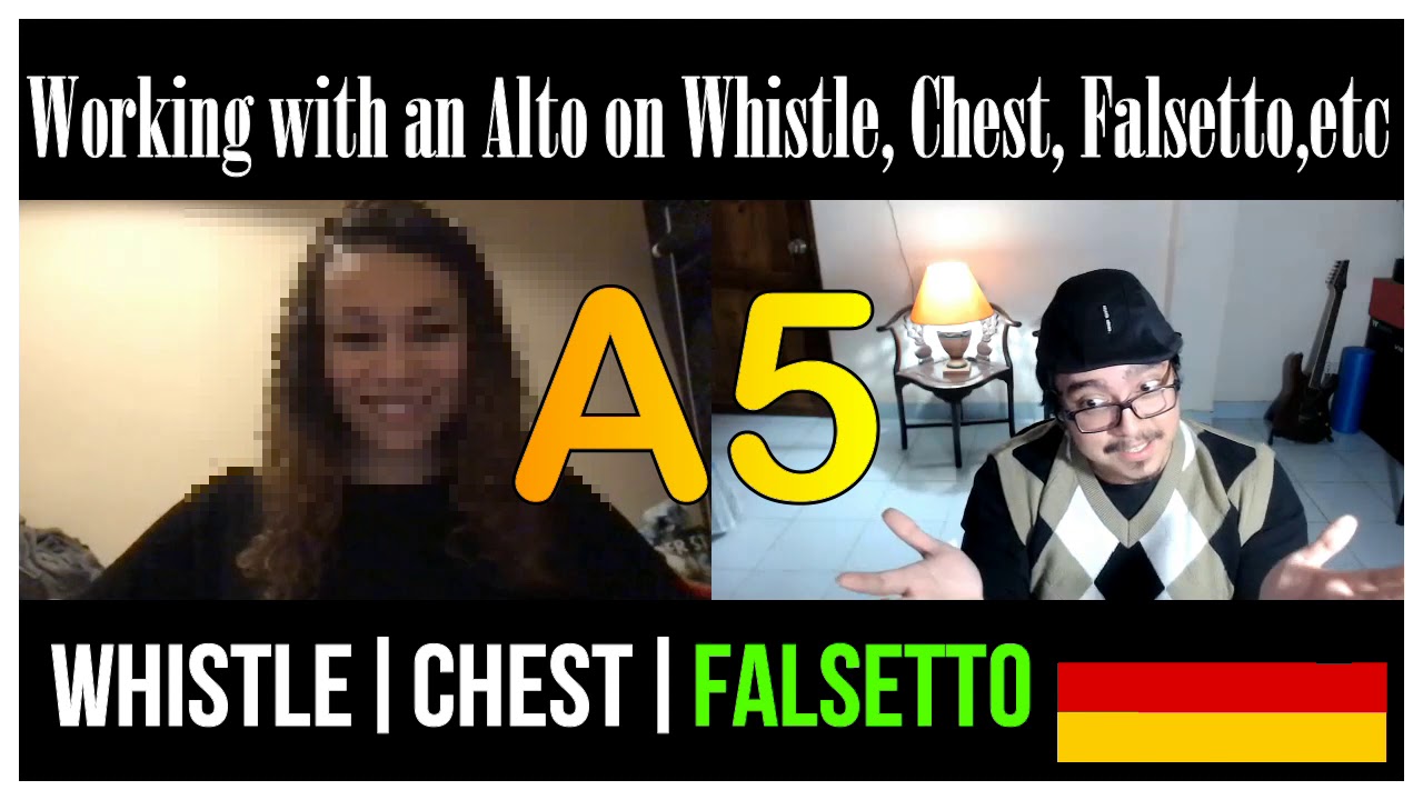 Singing Tips : Working with an Alto female singer on Chest, falsetto and M3