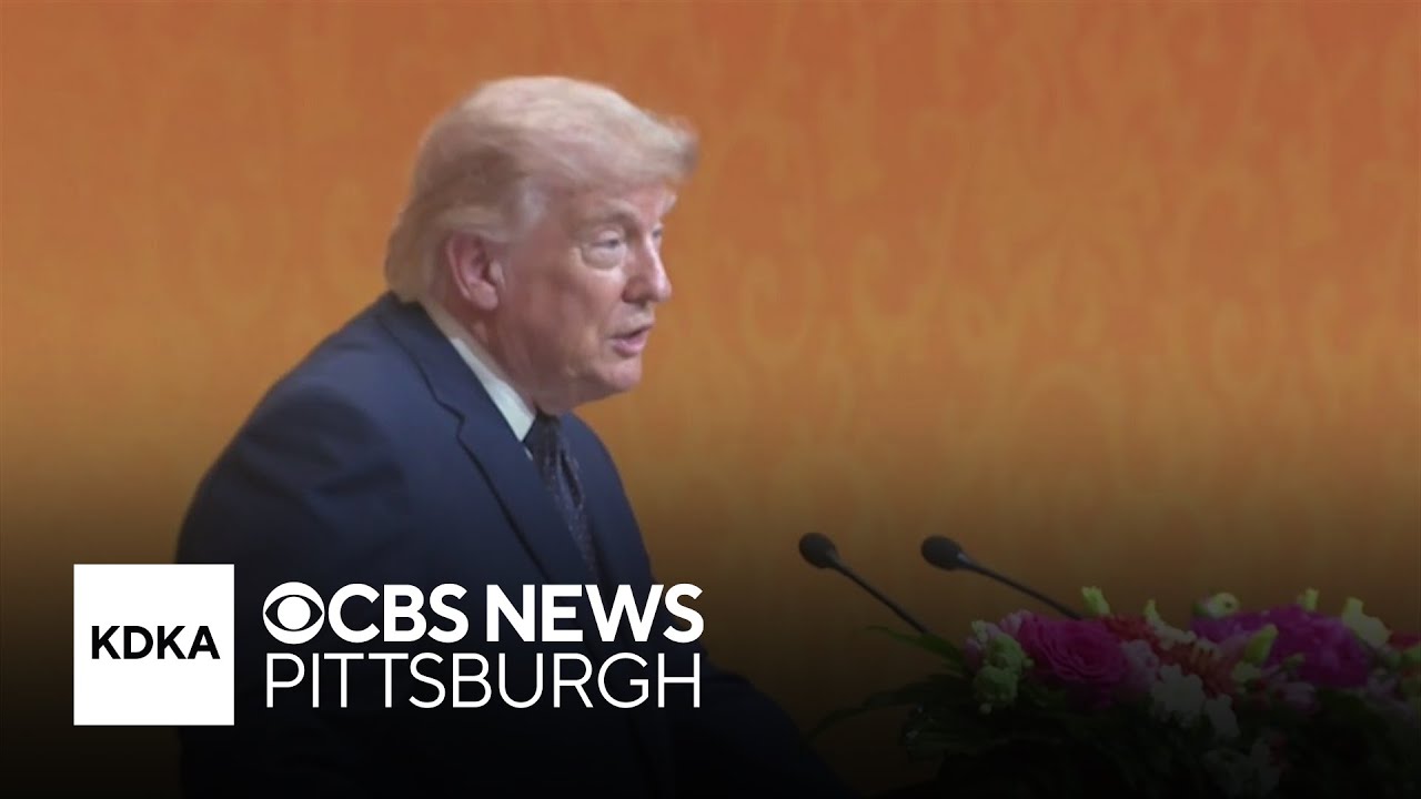 Trump wraps up visit to China after talks on trade, stern words on Taiwan
