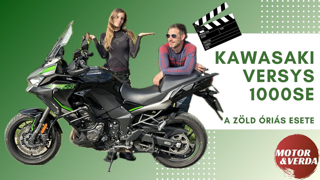 Kawasaki Versys 1000 SE (2024) teszt - A Motor&Verda esete a zöld óriással