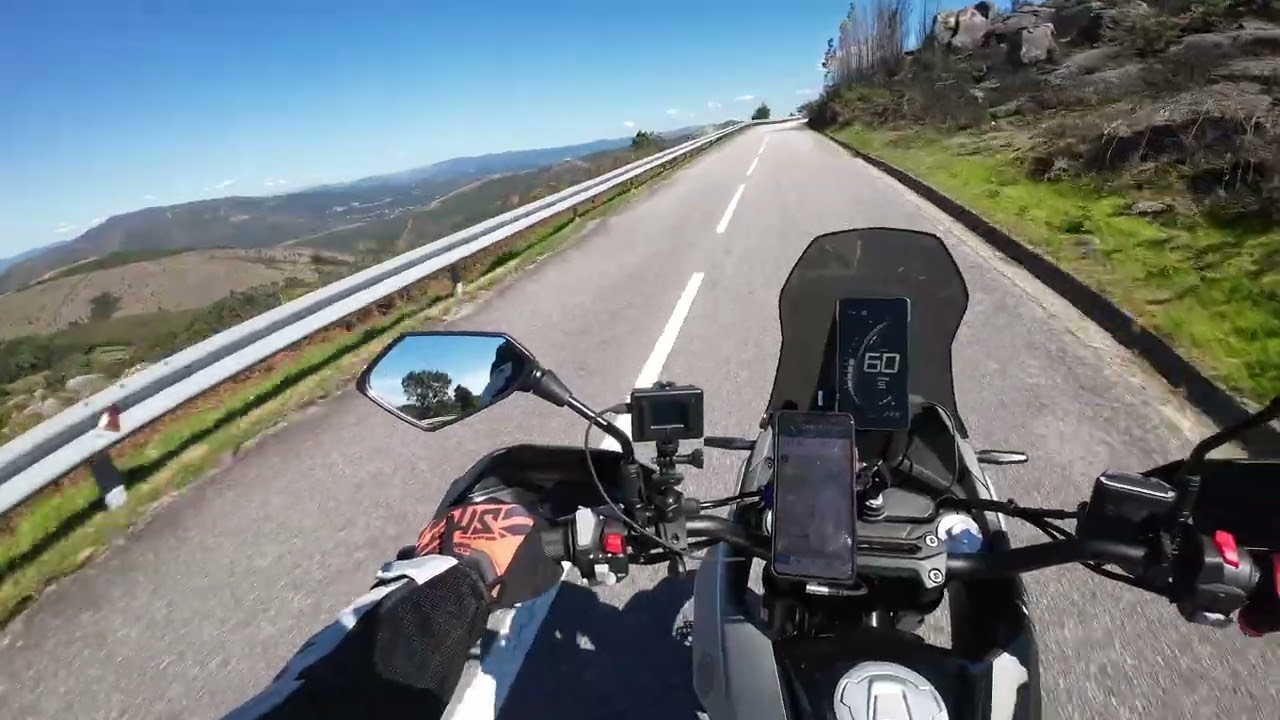1st tour with my new Morbidelli T125X motorcycle.