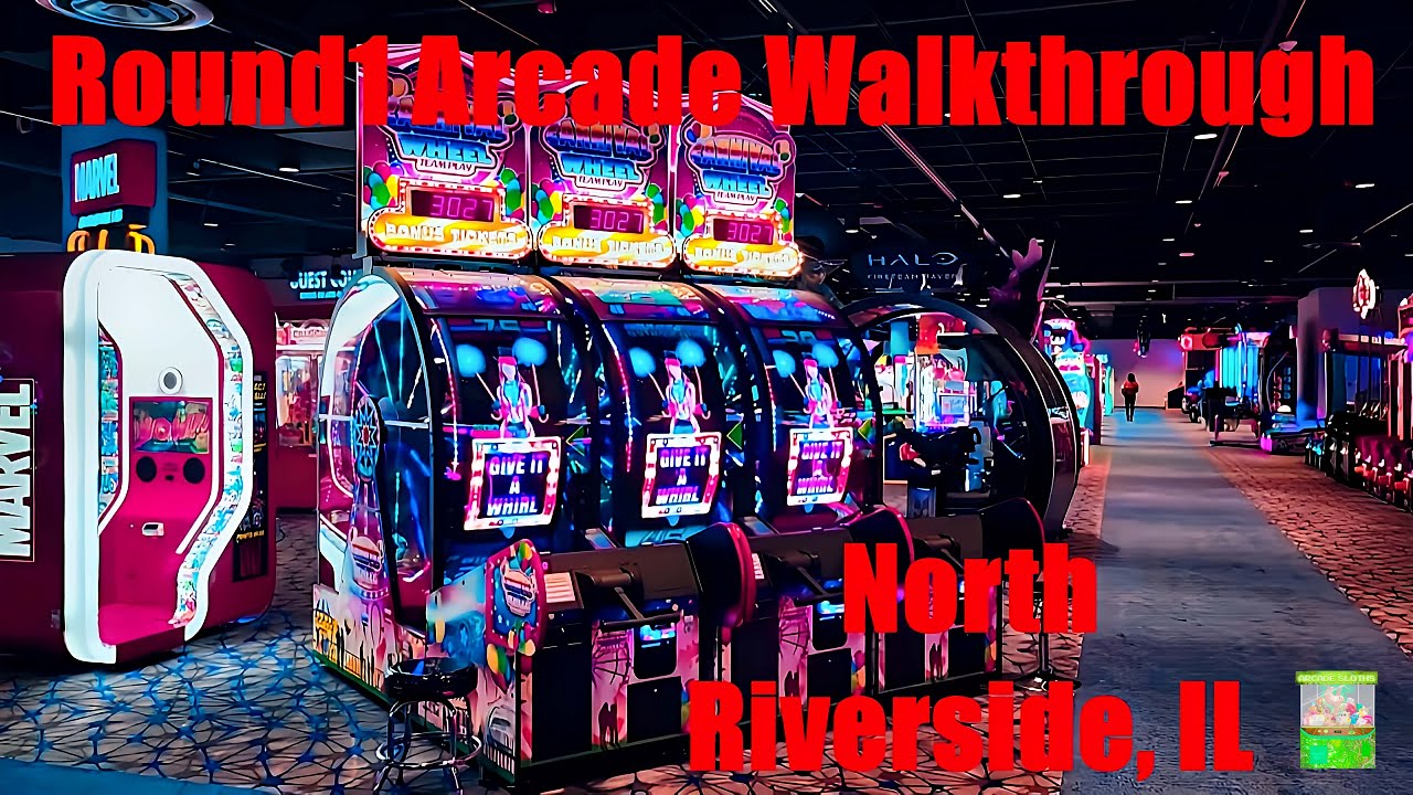 Round1 Arcade Walk-through North Riverside, IL