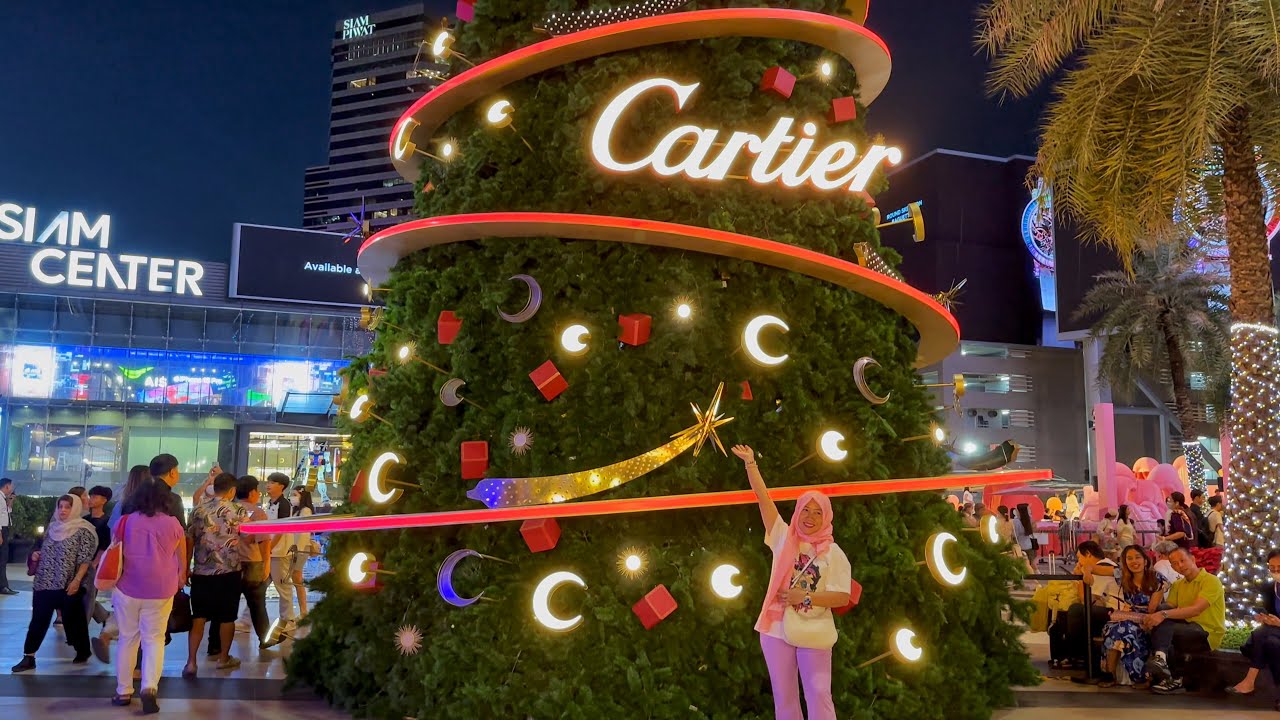🇹🇭 4K HDR | 🎄 Christmas Vibes Across Bangkok 2024 | Must-See Festive Decorations! 🎅✨
