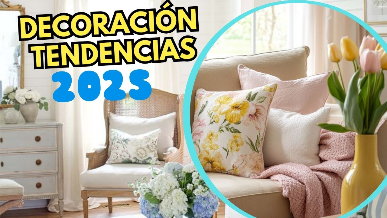 TENDENCIAS 2025👉🏻 DECORACIÓN DE INTERIORES/ESTE VERANO.
