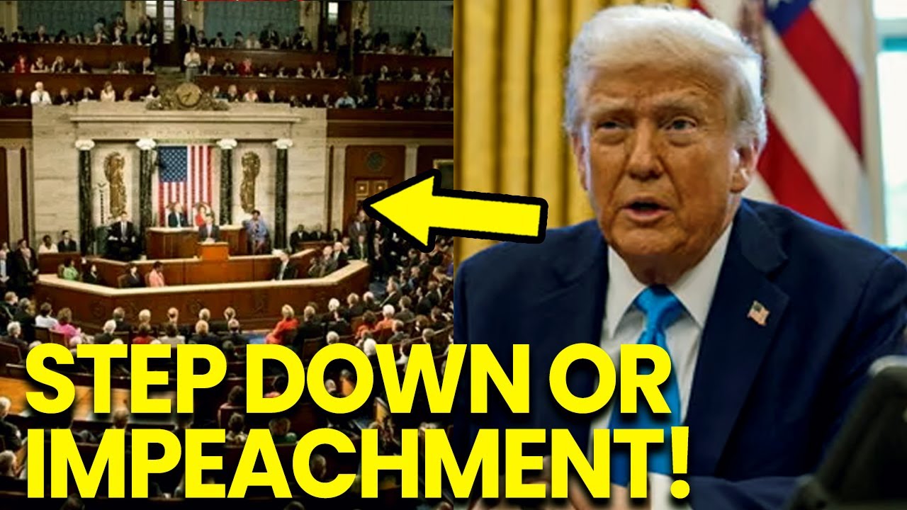 Trump BEGS as Senate DEMANDS STEP DOWN or Impeachment