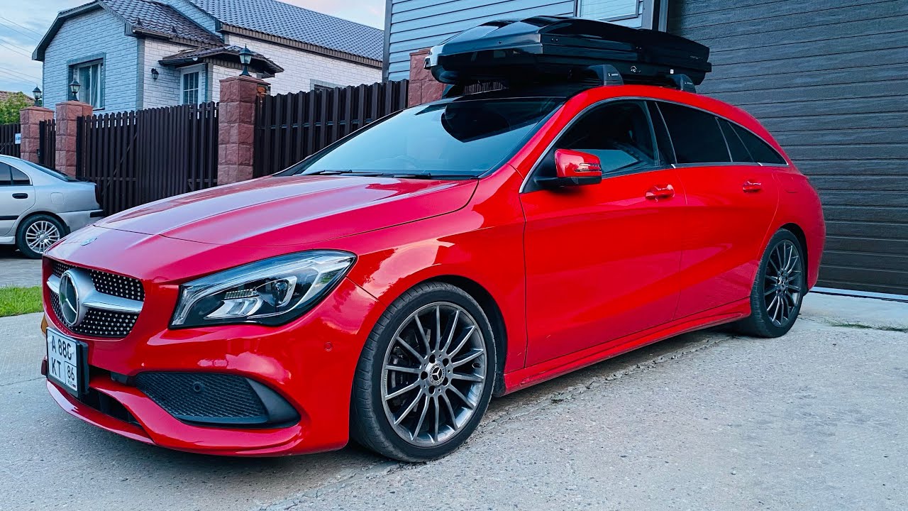 Обзор на Mercedes-Benz CLA180 AMG, 2017 год, пробег 46.000 км, правый руль