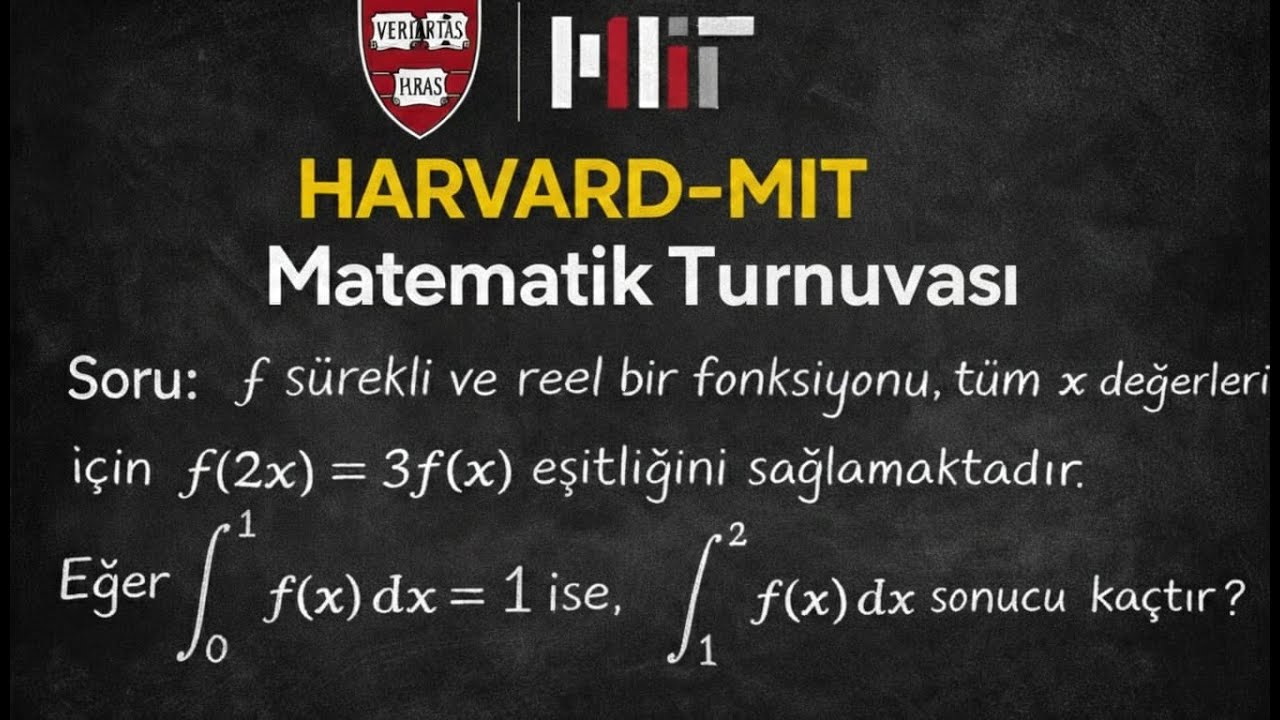 İNTEGRAL | YKS ayarı Harvard-MIT Matematik Turnuvası'nda çıkmış bir soru