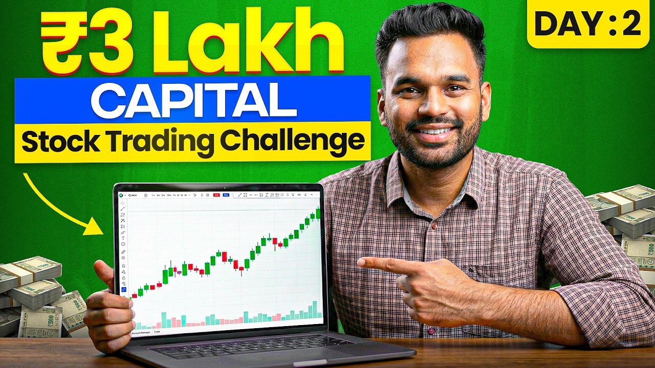 📊 Day 2 : ₹3 lakh capital for 30 days