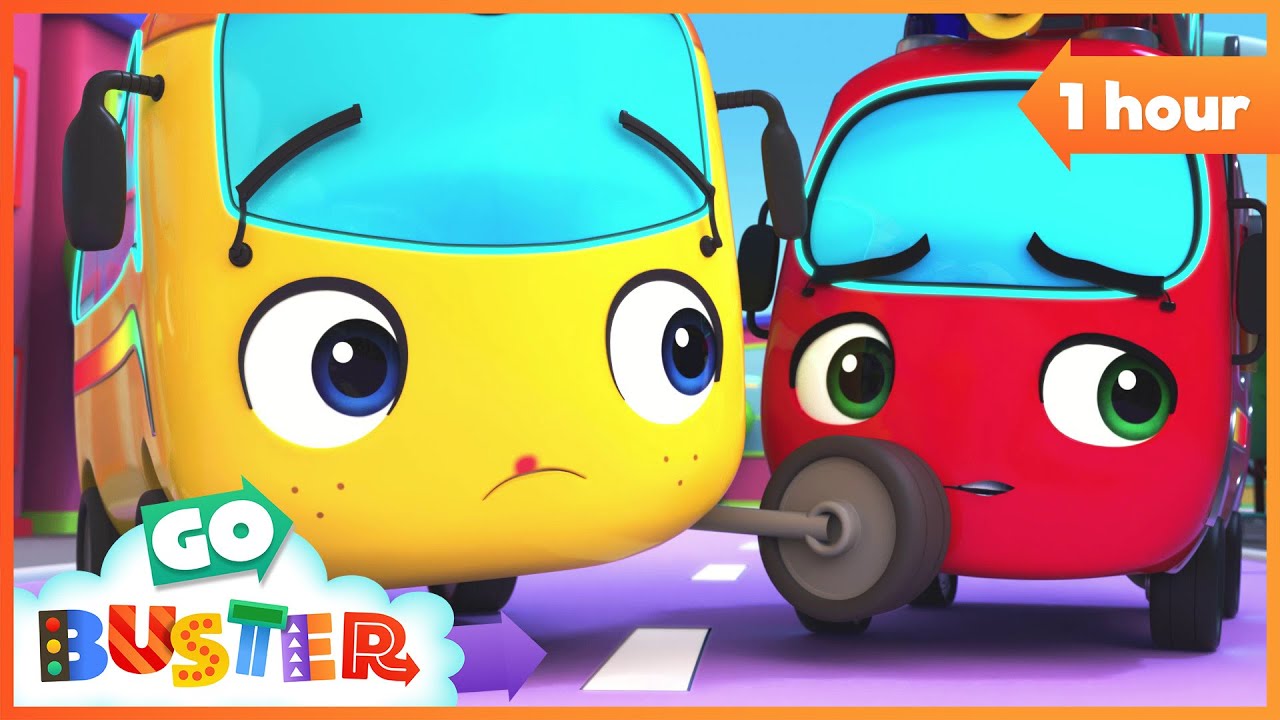 Buster Goes to the Dentist! 😁🦷 Wobbly Tooth Adventure | Go Buster - Bus Cartoons & Kids Stories