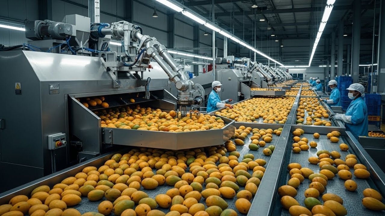 Inside A $1 Billion Mango Processing Factory