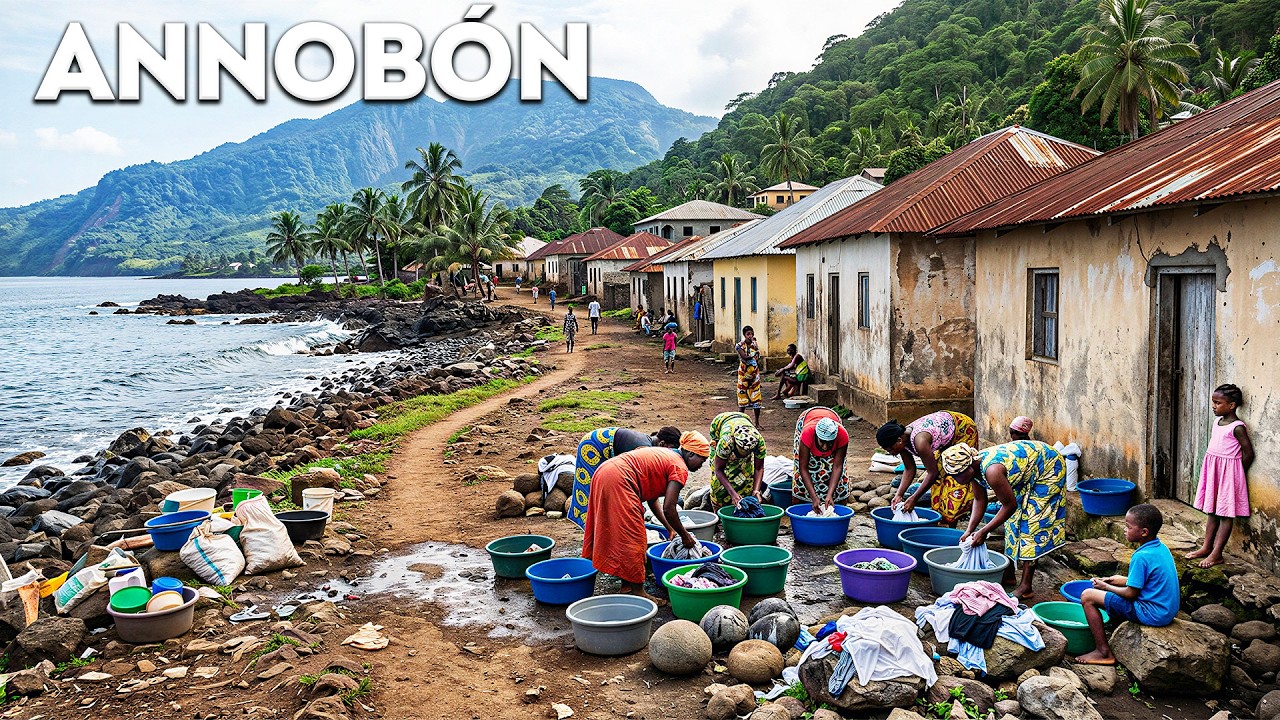 Living in Annob&oacute;n | How Life Works on One of Africa&rsquo;s Most Isolated Islands | 4K