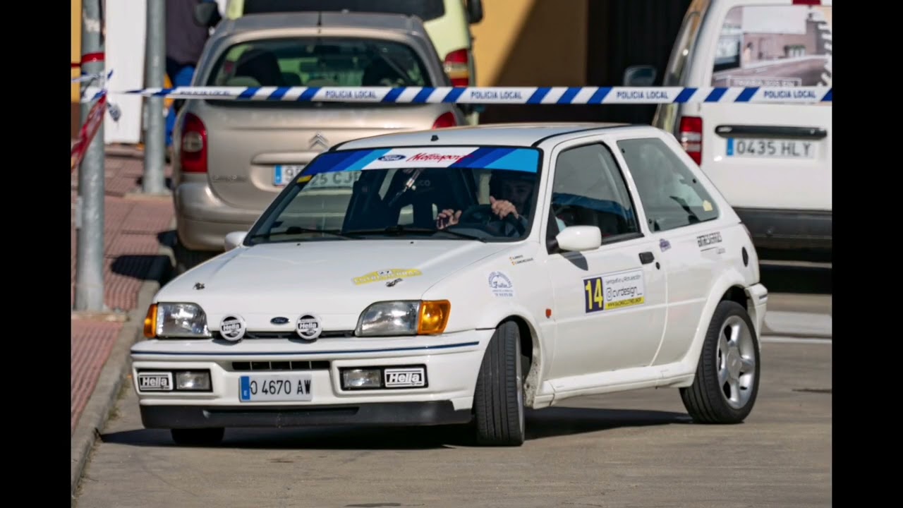 I Slalom Jaraíz de la Vera! ford fiesta Xr2i