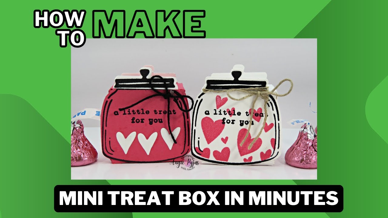 Make the Cutest Diy Mini Treat Box in Minutes!