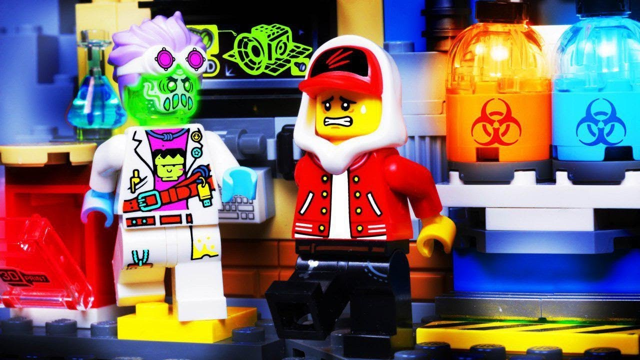 Lego Laboratory Hidden Side - Halloween Ghost Fail