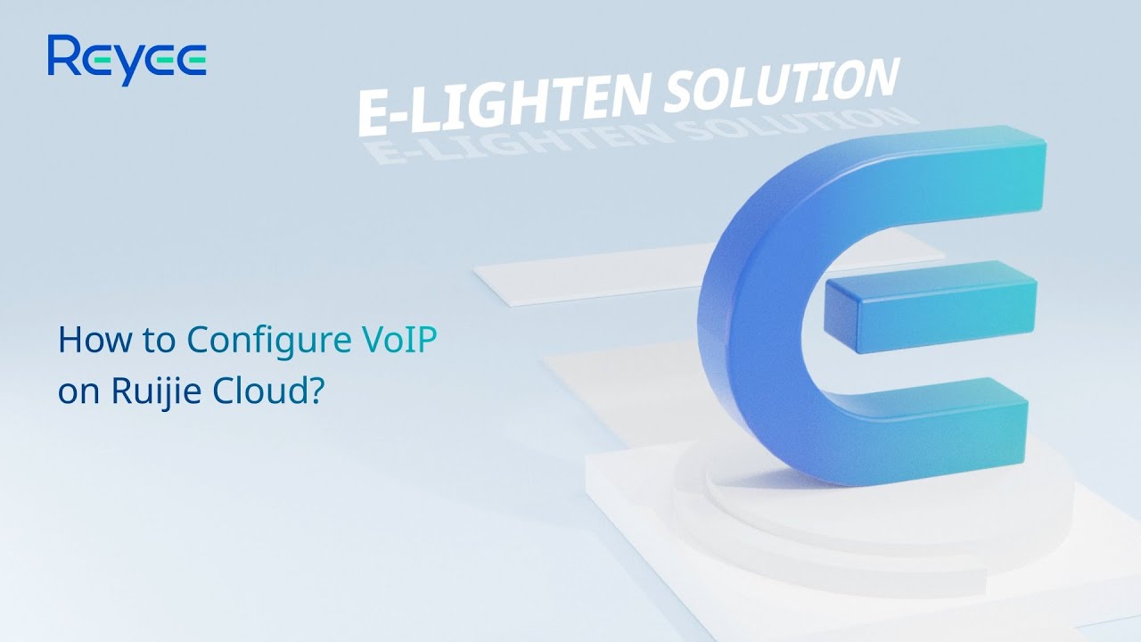 Как настроить VoIP в облаке Ruijie