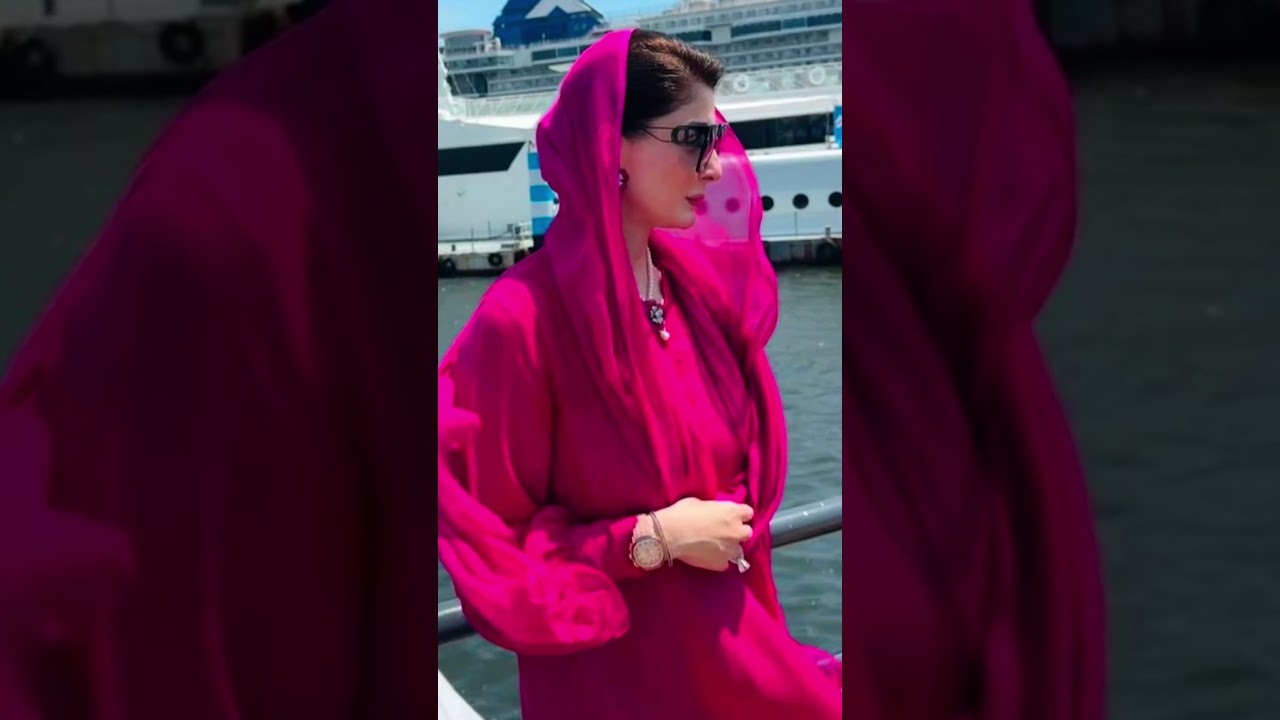 #theclassiclookbook #maryamnawaz wearing #patekphilippe aquanaut #pmln #style #japan