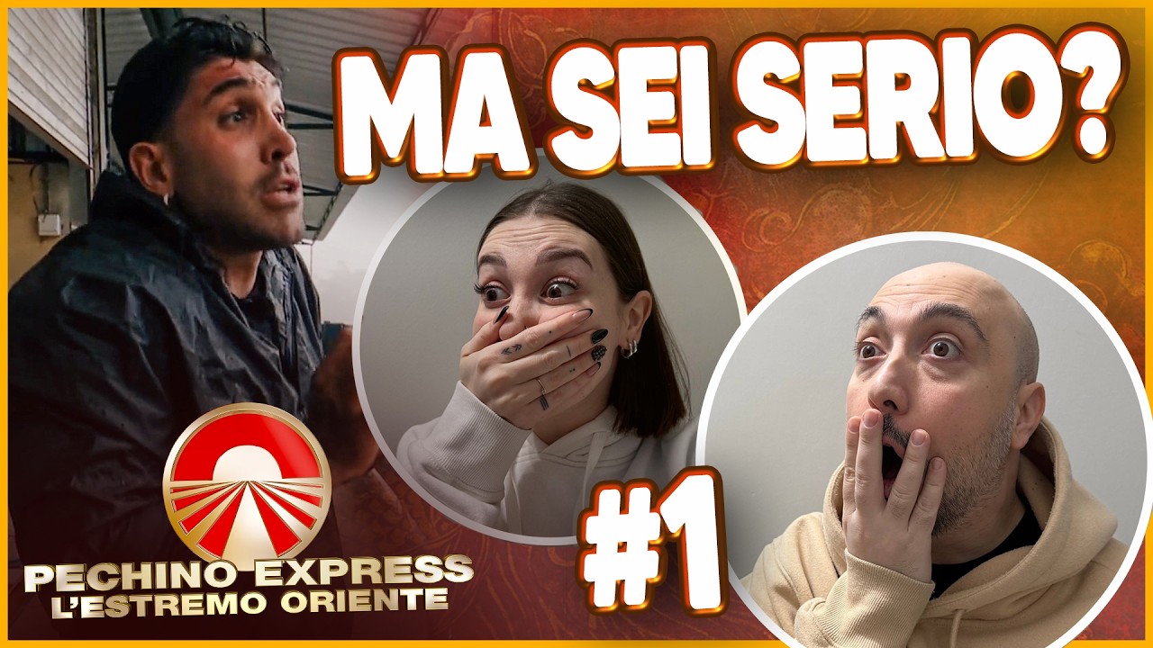 VUOLE GIA' TORNARE A CASA 😅 | Pechino Express 2026 Ep.#1 *REACTION*