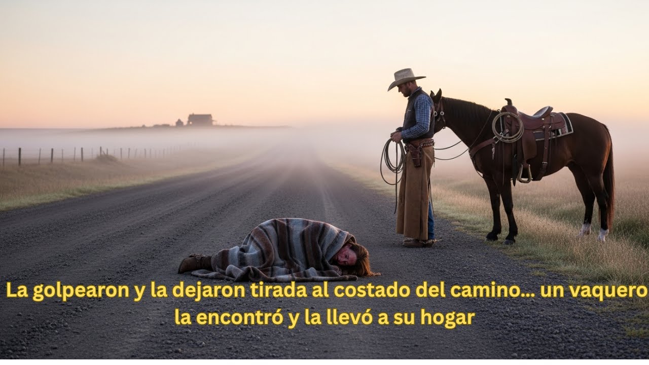 La golpearon y la dejaron tirada al costado del camino… un vaquero la encontró y la llevó a su hogar