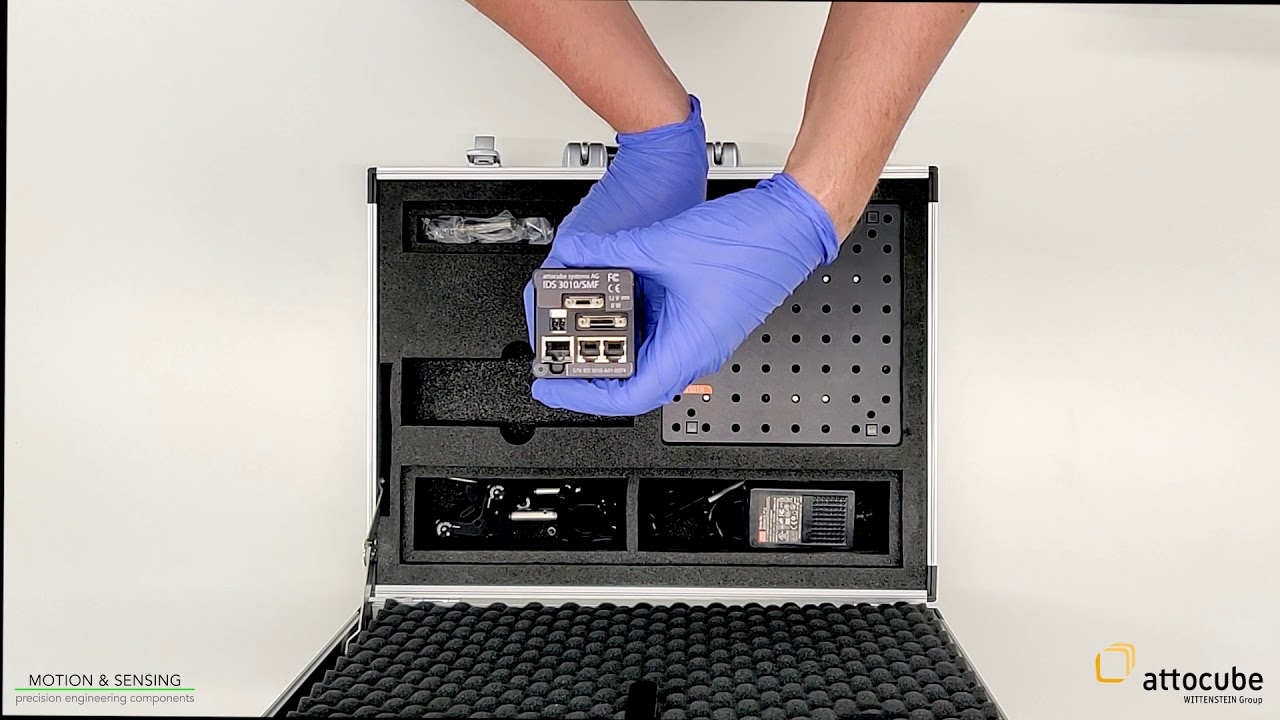 IDS3010: loan kit components for attocube’s laser interferometer