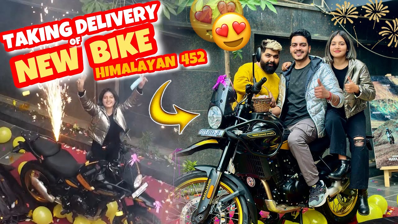 Grand Delivery of Himalayan 450 🔥 | Ab long rides ki taiyaari 🥳